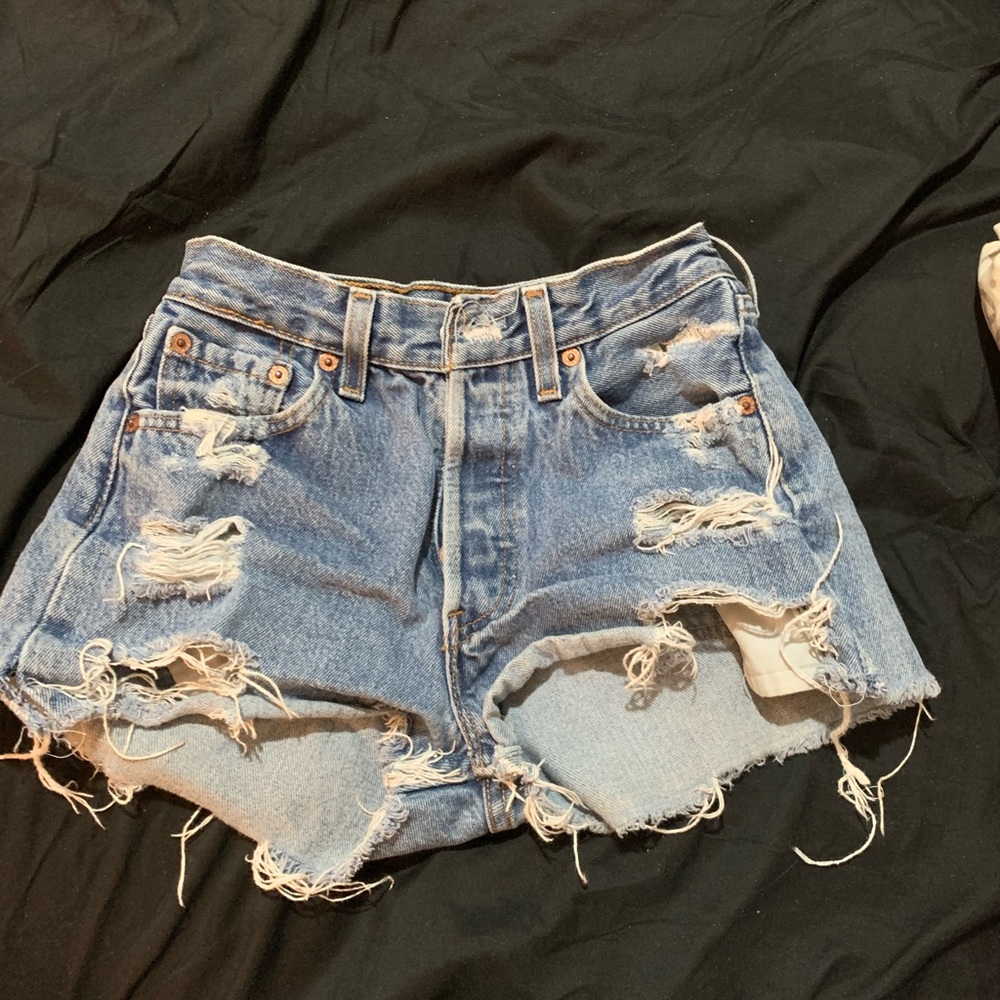 Vintage High Waisted Levi Shorts